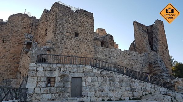 Muslimský hrad Ajloun ze 12 století