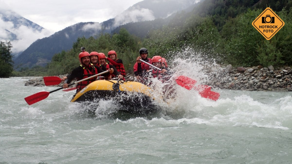 Rafting v Rakousku.