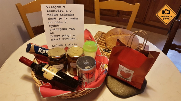 Krásný a milý pozdrav od našich hostitelů