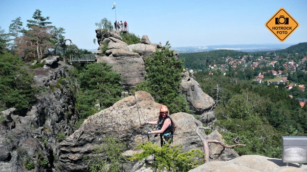 Via ferrata v Lužických horách