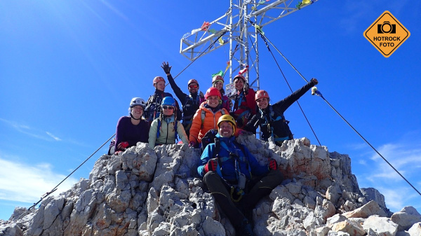 Ahoooj z vrcholu Dachstein. Foto: HOTROCK.cz