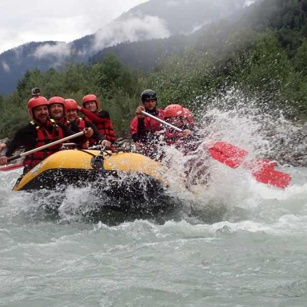 Rafting a ferraty v Rakousku